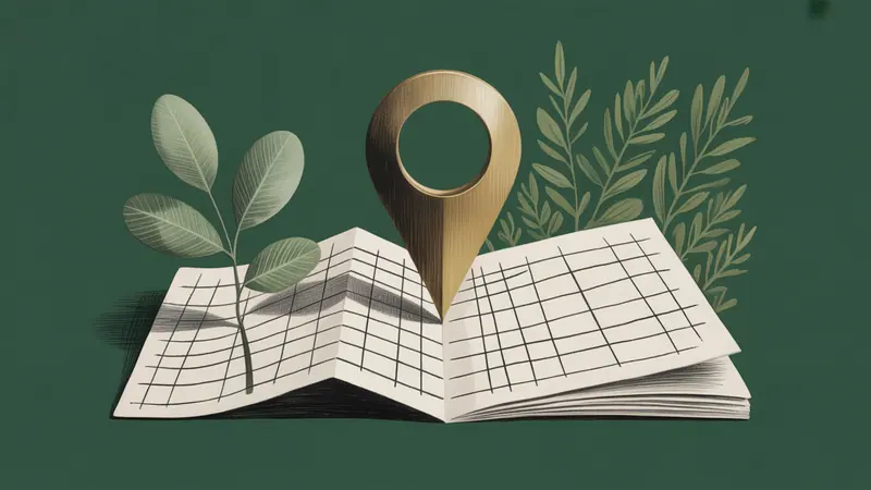 Stylized city map and botanical illustration for Memphis.